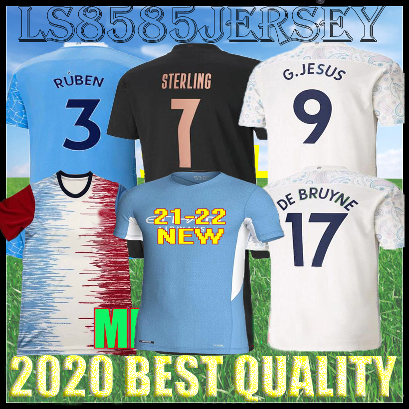 size S-2XL 2021 2022 CITY DE BRUYNE bule SOCCER JERSEYS Bernardo STERLING KUN AGUERO Mahrez 20 21 RUben FERRAN men football shirts top quality Player version uniform
size S-2XL 2021 2022 CITY DE BRUYNE bule SOCCER JERSEYS Bernardo STERLING KUN AGUERO Mahrez 20 21 RUben FERRAN men football shirts top quality Player version uniform