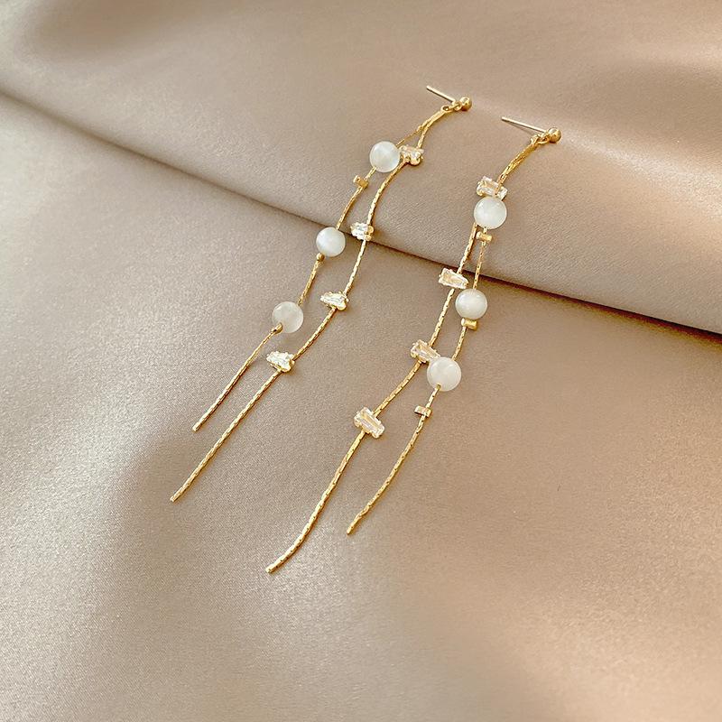Dangle & Chandelier Arrival Fashion Earrings Metal Trendy Water Drop Women Long Pendant Tassle Female Jewelry, Silver
Dangle & Chandelier Arrival Fashion Earrings Metal Trendy Water Drop Women Long Pendant Tassle Female Jewelry, Silver