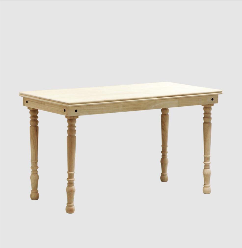 Clothing store display rack Storage Holders women's cloth show table water tables solid wood high and low booth decoration