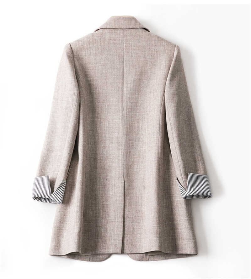 Women Blazer Elegant Business Suits Spring Autumn Office Lady Outerwear Female Casual Blazers Jackets 210930
