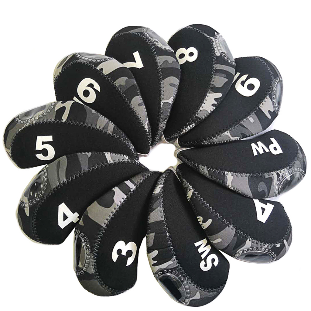 10Pcs/Pack Golf Iron Covers Set Golf Club Head Cover 3,4,5,6,7,8,9,S,A,P Protective Headcover Lightweight Waterproof
10Pcs/Pack Golf Iron Covers Set Golf Club Head Cover 3,4,5,6,7,8,9,S,A,P Protective Headcover Lightweight Waterproof