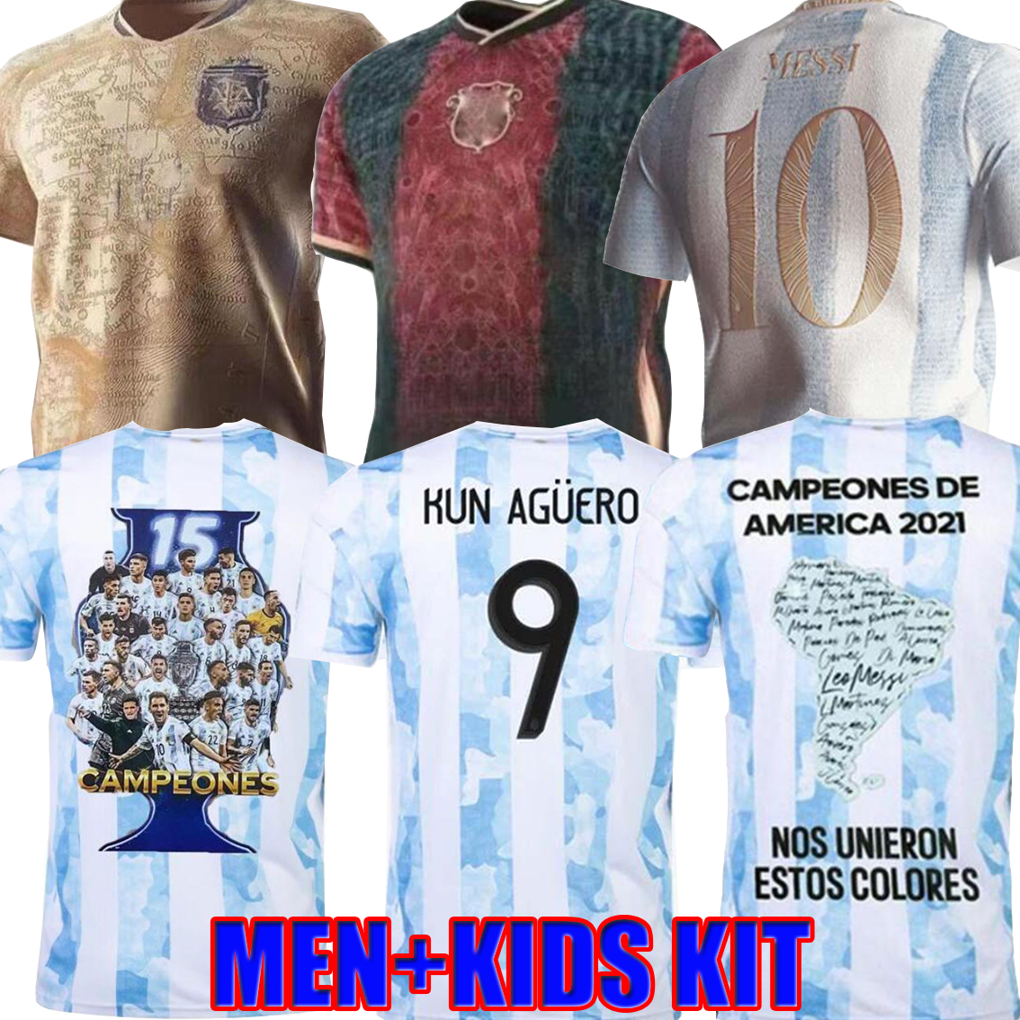 Argentina MARADONA MESSI Soccer Jerseys 2021 22 Home Away KUN AGÜERO DI MARIA LO CELSO MARTINEZ CORREA Football shirt Kit Size S-4XL, Training shirts
Argentina MARADONA MESSI Soccer Jerseys 2021 22 Home Away KUN AGÜERO DI MARIA LO CELSO MARTINEZ CORREA Football shirt Kit Size S-4XL, Training shirts