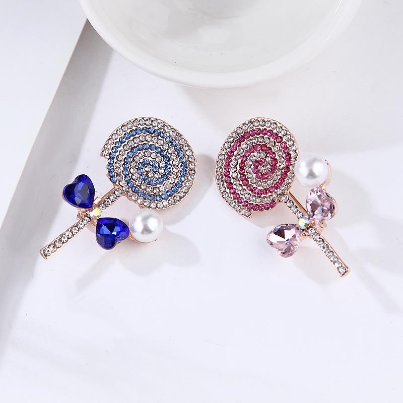 Pins, Brooches Sweet Pearl Lollipop For Women Men Suit Rhinestone Jewelry Cute Cartoon Brooch Pins Girls Bag Badge Clothes Accessories, Gray
Pins, Brooches Sweet Pearl Lollipop For Women Men Suit Rhinestone Jewelry Cute Cartoon Brooch Pins Girls Bag Badge Clothes Accessories, Gray