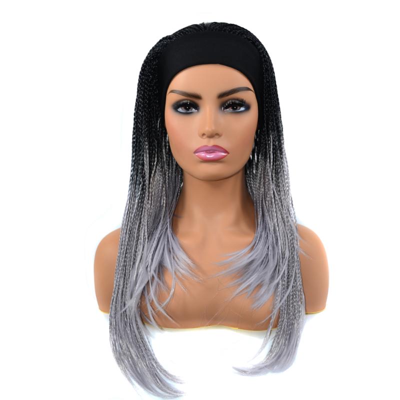 Synthetic Wigs Long Headband Box Braid Wig With 18'' Braided For Black Women Heat Resistant Braids
Synthetic Wigs Long Headband Box Braid Wig With 18'' Braided For Black Women Heat Resistant Braids