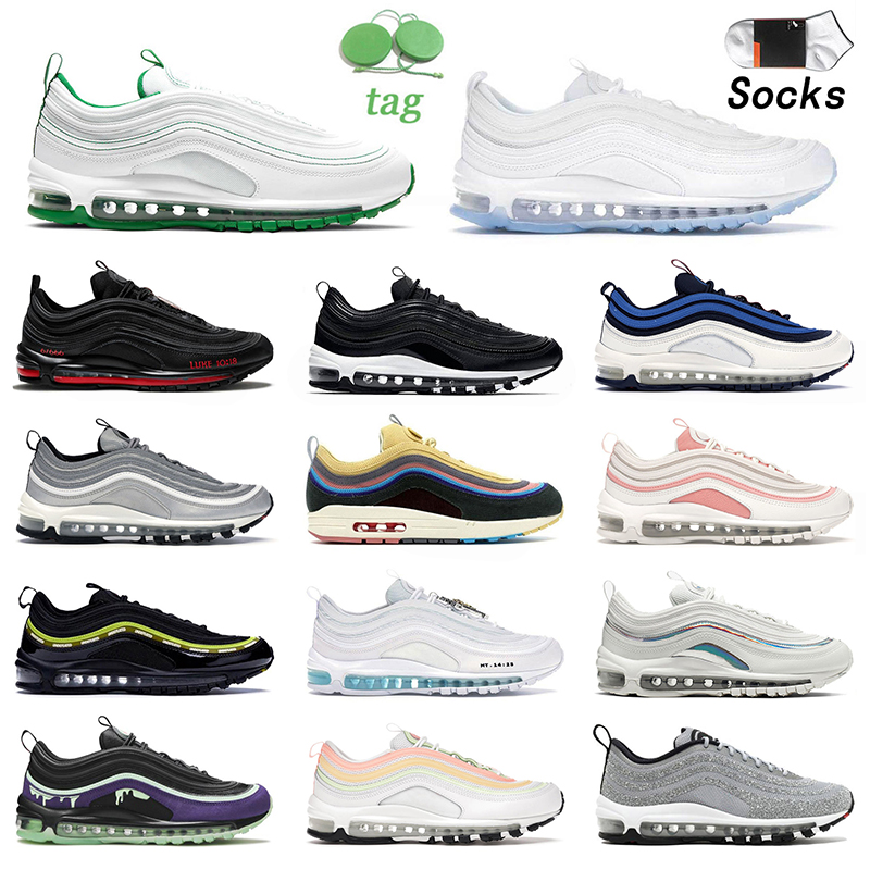 2021 Fashion 97 Running Shoes NK Air Max 97s AirMax Cushions Triple White Ice Pine Green MSCHF x INRI Jesus Satan Melon Tint Barely Atomic Pink Mens Women Sneakers 36-45, D54 40-45 vintage mosaic
2021 Fashion 97 Running Shoes NK Air Max 97s AirMax Cushions Triple White Ice Pine Green MSCHF x INRI Jesus Satan Melon Tint Barely Atomic Pink Mens Women Sneakers 36-45, D54 40-45 vintage mosaic