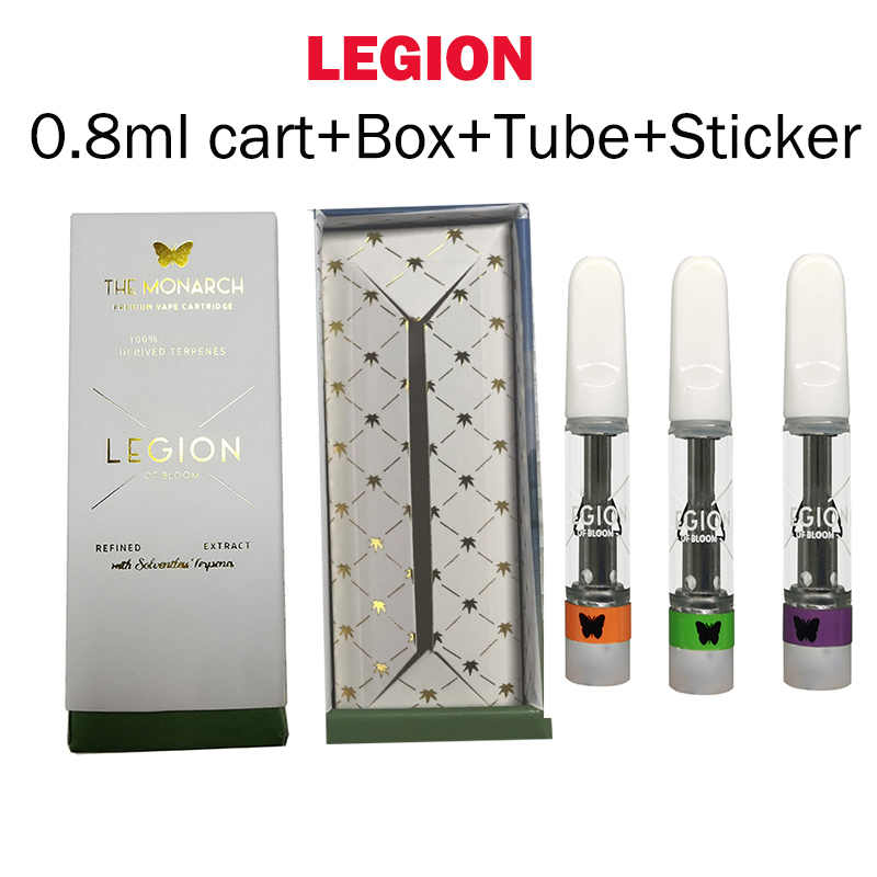 Legion Bloom Vape Cartridges 0.8ml Atomizers 510 Thread Carts Battery Screw Twist 2mm*4 Holes Disposable Vapes Pen Ceramic Coil Thick Oil Cu
Legion Bloom Vape Cartridges 0.8ml Atomizers 510 Thread Carts Battery Screw Twist 2mm*4 Holes Disposable Vapes Pen Ceramic Coil Thick Oil Cu