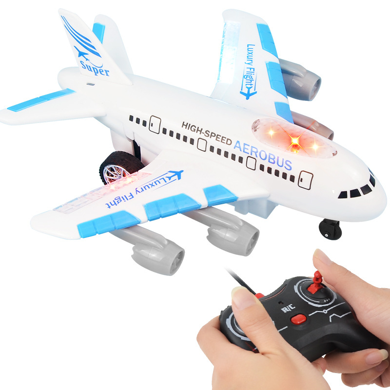 New RC airplane Radio Control Car with music and light RC air bus 380 plane Toys от DHgate WW