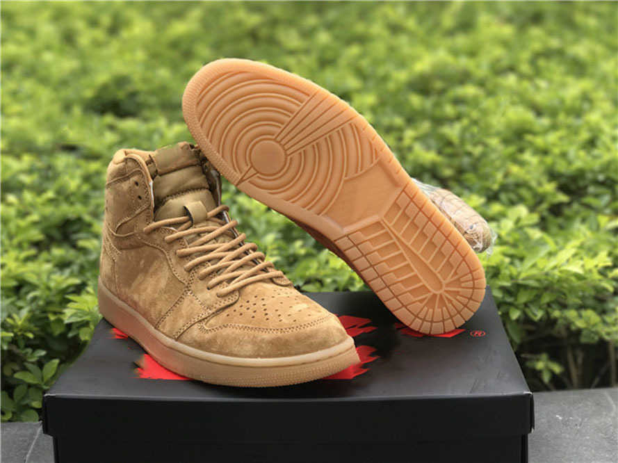 Genuine Jumpman 1 Men's Basketball Shoes Wheat Yellow Plain Leather High-Top Sports Shoelaces Shoebox Full Size 40--47.51IS3
Genuine Jumpman 1 Men's Basketball Shoes Wheat Yellow Plain Leather High-Top Sports Shoelaces Shoebox Full Size 40--47.51IS3