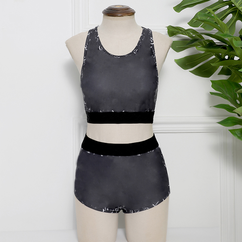 Women Sexy Bikini Full Letter Printed Summer Swimwear Outdoor Vacation Classic Beach Swimsuit High Waist Beachwear
Women Sexy Bikini Full Letter Printed Summer Swimwear Outdoor Vacation Classic Beach Swimsuit High Waist Beachwear
