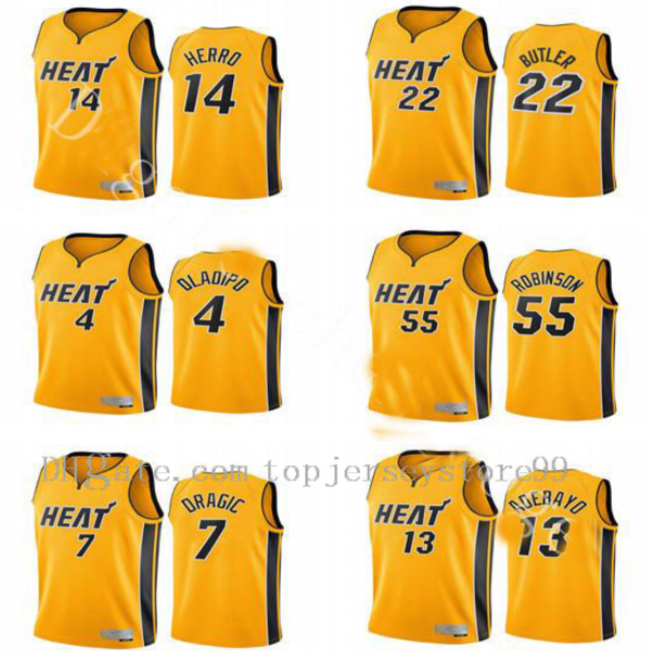 2020-21 New Style Men Basketball Jersey Jimmy Butler Tyler Herro Bam Ado Victor Oladipo Duncan Robinson Goran Dragic Earned Edition Yellow #, Black;red
2020-21 New Style Men Basketball Jersey Jimmy Butler Tyler Herro Bam Ado Victor Oladipo Duncan Robinson Goran Dragic Earned Edition Yellow #, Black;red