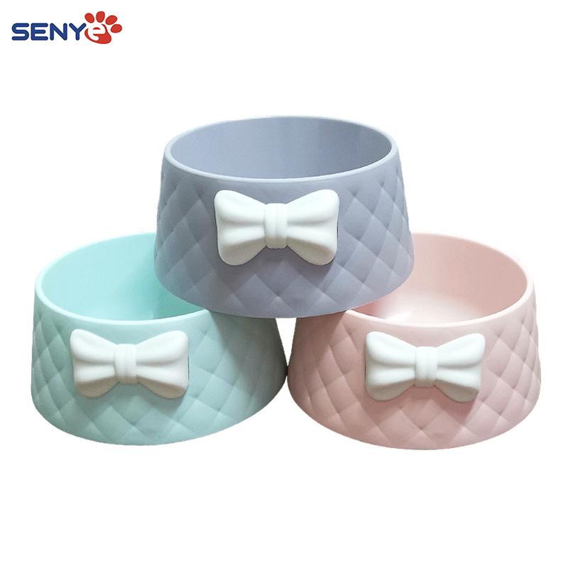 Cat Bowls & Feeders Cute Bowknot Pink Plastic Pet Bowl Ins Diamond Pattern Strong Environmental Protection PP Leakproof Dog
Cat Bowls & Feeders Cute Bowknot Pink Plastic Pet Bowl Ins Diamond Pattern Strong Environmental Protection PP Leakproof Dog