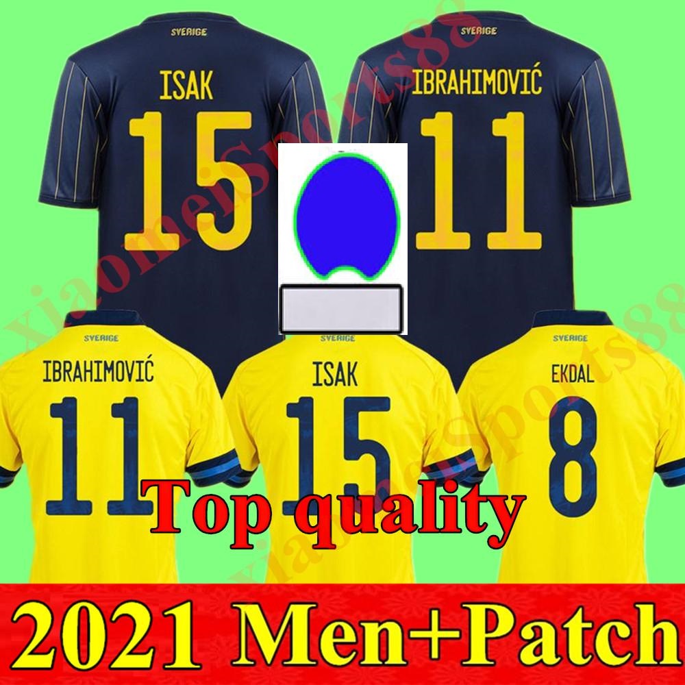 2021 Sweden National Team IBRAHIMOVIC FORSBERG Mens Soccer Jerseys LARSSON EKDAL ISAK Home Away Football Shirts Adult Short Sleeve, Away+european cup patch
2021 Sweden National Team IBRAHIMOVIC FORSBERG Mens Soccer Jerseys LARSSON EKDAL ISAK Home Away Football Shirts Adult Short Sleeve, Away+european cup patch