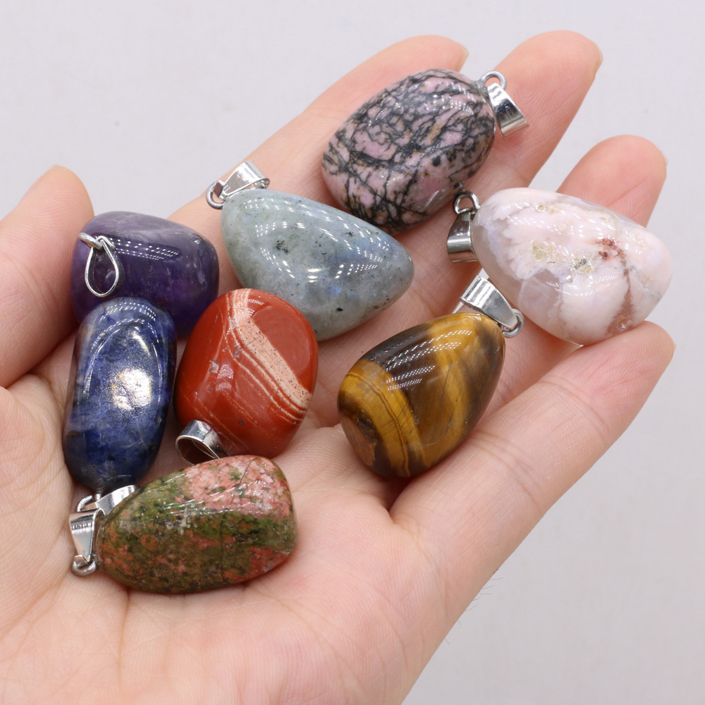 Reiki Healing charms Irregular Energy Stone Pink White Crystal pendant for necklace accessories jewelry making
Reiki Healing charms Irregular Energy Stone Pink White Crystal pendant for necklace accessories jewelry making