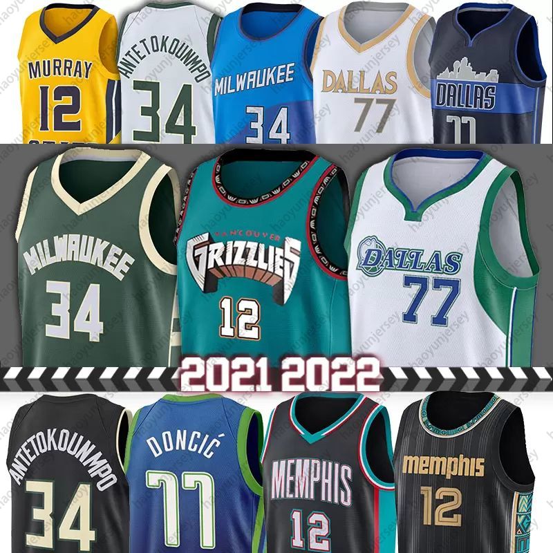 Memphi Grizzlie Morant Basketball Jerseys 12 Ja 34 Giannis 77 Luka Antetokounmpo Morant Doncic Dalla Maverick Milwaukees Buck, Men
Memphi Grizzlie Morant Basketball Jerseys 12 Ja 34 Giannis 77 Luka Antetokounmpo Morant Doncic Dalla Maverick Milwaukees Buck, Men