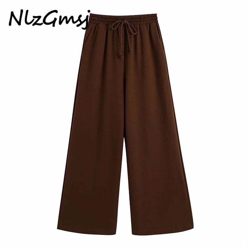 Pant Women High Waist Wide Leg Solid Pants Temperament Long Trouser Casual Street Office Lady 06 210628, As picture
Pant Women High Waist Wide Leg Solid Pants Temperament Long Trouser Casual Street Office Lady 06 210628, As picture