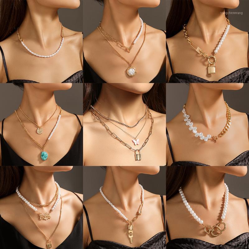 Chains Fashion Simple Lattice Chain Cold Wind Wild Necklace Multi- Round Bead Temperament Women
Chains Fashion Simple Lattice Chain Cold Wind Wild Necklace Multi- Round Bead Temperament Women