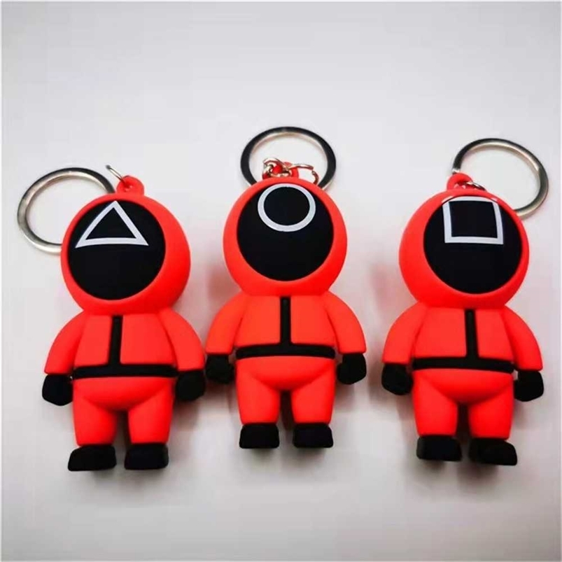 Red Tracksuit Masked Squid Game Action Figure Keychain Pendant Car Key Ring Horror Game Cosplay Props Soldier Square Circle Triangle Dolls Halloween Xmas H1095K2, Pvc
Red Tracksuit Masked Squid Game Action Figure Keychain Pendant Car Key Ring Horror Game Cosplay Props Soldier Square Circle Triangle Dolls Halloween Xmas H1095K2, Pvc