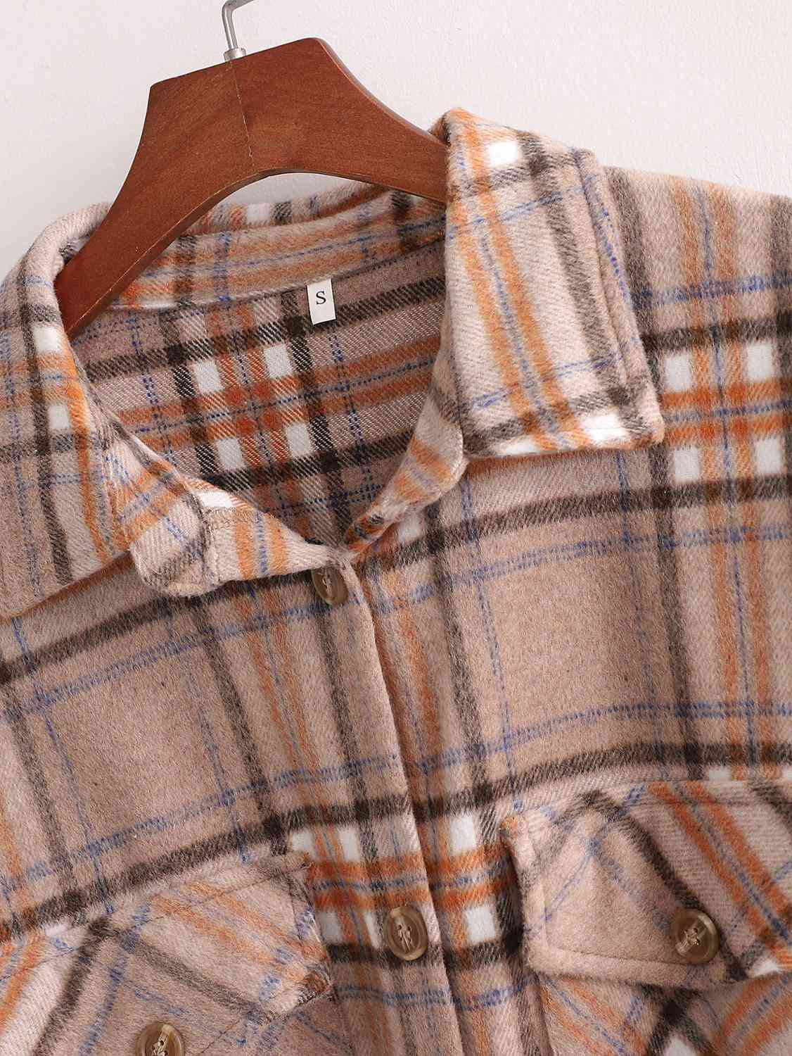 Winter Tie Bow Gingham Check Plaid Coat Oversize Style Women Front Pockets Loose Long Trench Lapel Woolen Jacket 210429