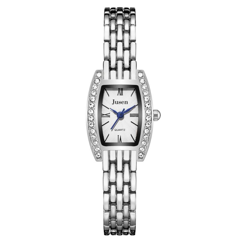 Wristwatches Casual Fashion Square Lady Bracelet Watch Quartz Mesh Belt Band Stainless Steel Wrist Watches Montre Femme, Silver
Wristwatches Casual Fashion Square Lady Bracelet Watch Quartz Mesh Belt Band Stainless Steel Wrist Watches Montre Femme, Silver