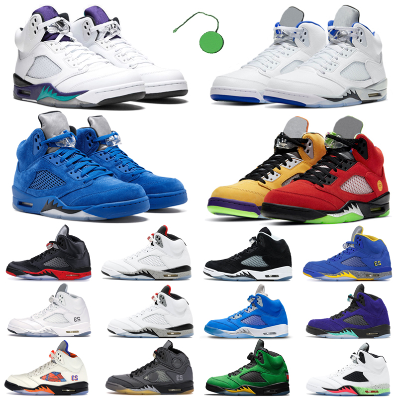 Air jordan retro 5 5s Raging Bull jumpman men basketball shoes what the bred Alternate Bel Grape Bluebird Hyper Royal mens womens trainers f
Air jordan retro 5 5s Raging Bull jumpman men basketball shoes what the bred Alternate Bel Grape Bluebird Hyper Royal mens womens trainers f