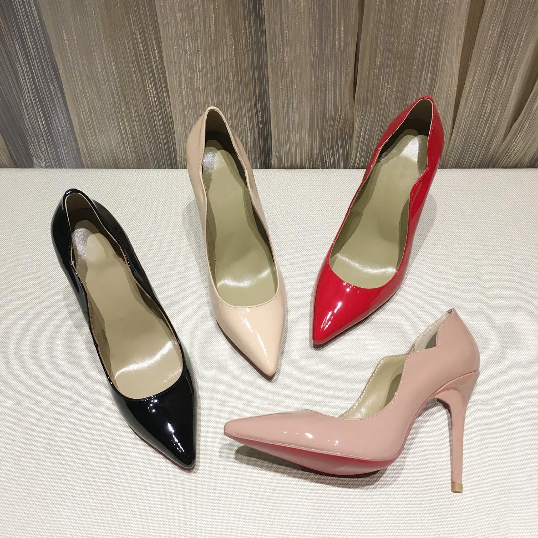 Fashion Women High Heels shoes Red Bottom Platform Pumps Black Patent Leather Pointy Toe highed Heel Reded Bottoms Woman Dress Shoe with box
Fashion Women High Heels shoes Red Bottom Platform Pumps Black Patent Leather Pointy Toe highed Heel Reded Bottoms Woman Dress Shoe with box
