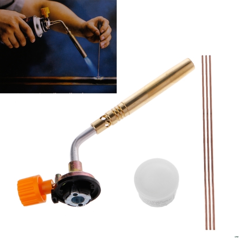 Flamethrower Brander Butaangas Blow Torch Hand Ignition Campsite Lassen Bbq Tool