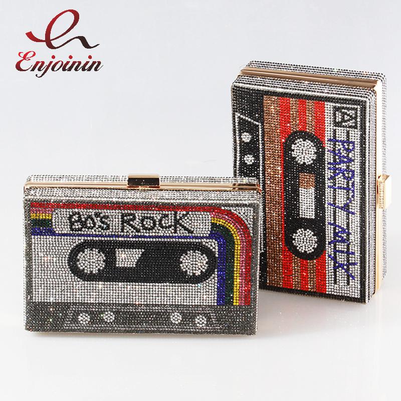 Evening Bags Luxury Rhinestone Radio Style Party Clutch For Women Fashionable Female Purses And Handbags Designer Bag Chain Shoulder 2021, Black
Evening Bags Luxury Rhinestone Radio Style Party Clutch For Women Fashionable Female Purses And Handbags Designer Bag Chain Shoulder 2021, Black