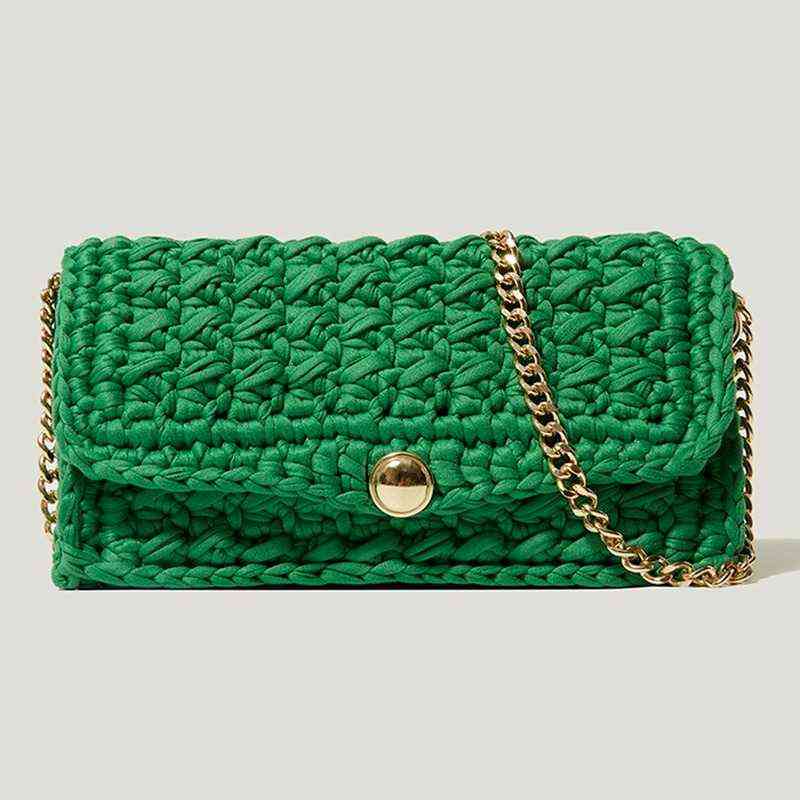 Bag Tote Clutch Wool Green Woven Women's New Fashion Metal Chain Lattice Single Shoulder Messenge Crossbody Designer s 1124, Brown
Bag Tote Clutch Wool Green Woven Women's New Fashion Metal Chain Lattice Single Shoulder Messenge Crossbody Designer s 1124, Brown
