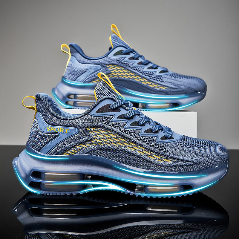 Sports Running Shoes Men's Double-Layer Full Palm Air Cushion For Autumn And Winter 2021 Plus Velvet Rebound Shock Absorption For Students
Sports Running Shoes Men's Double-Layer Full Palm Air Cushion For Autumn And Winter 2021 Plus Velvet Rebound Shock Absorption For Students