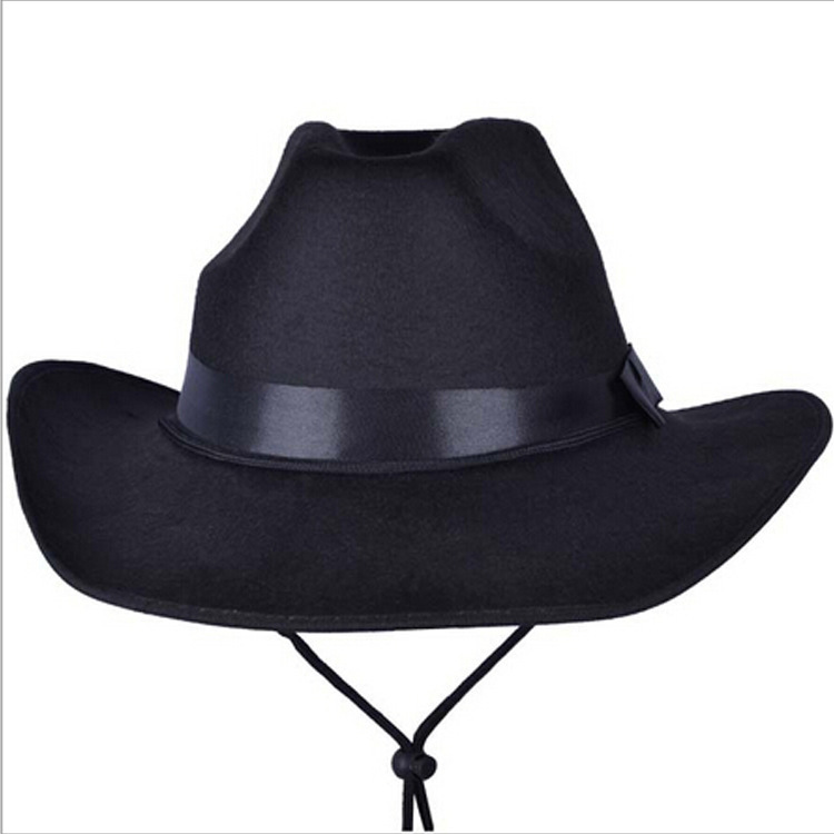 New fashion men's and women's woollen denim hat in autumn, Gray