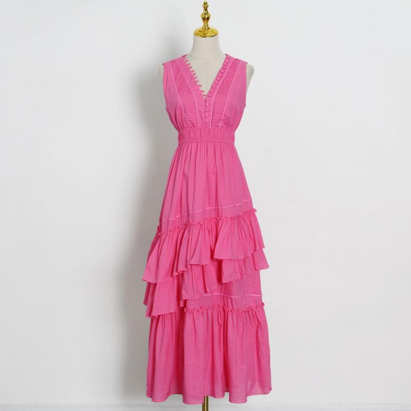 Casual Dresses Women Sleeveless Maxi Summer Dress Asymmetrical High Waist Tiered Long Holiday, Pink
Casual Dresses Women Sleeveless Maxi Summer Dress Asymmetrical High Waist Tiered Long Holiday, Pink