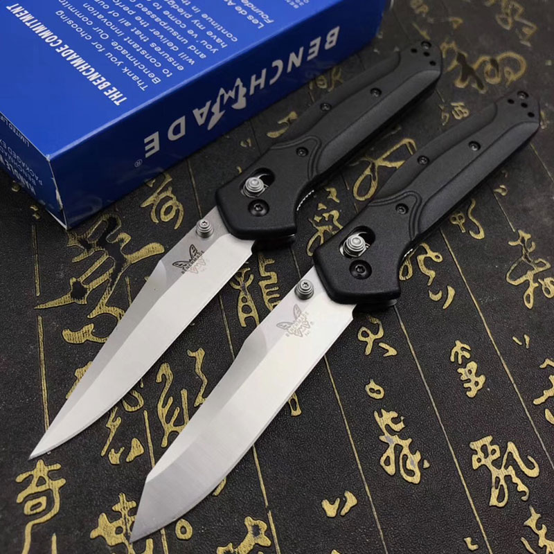 Benchmade knife BM 940 Copper washer EDC camping Pocket Knife d2 Blade Folding Knives Nylon glass fiber handle Hunting Survival Knives
Benchmade knife BM 940 Copper washer EDC camping Pocket Knife d2 Blade Folding Knives Nylon glass fiber handle Hunting Survival Knives