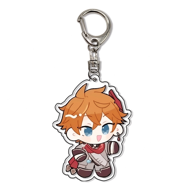 50PC Anime Game Genshin Impact Keychains Men Car Keychains for Women Bag Pendant Key Chain Metal Holder Key Ring Friend Jewelry Gifts Y220225