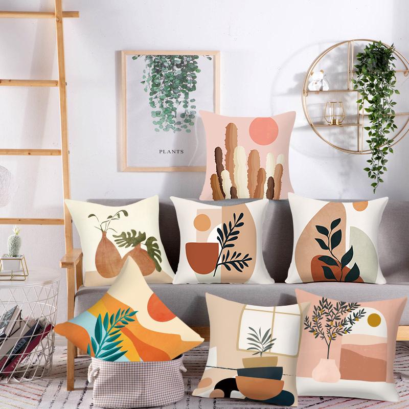 Cushion/Decorative Pillow Summer Desert Plant Leaves Pillowcase Cushion Cover Home Decor Polyester Printing Sofa Car Cover45*45cm, 23
Cushion/Decorative Pillow Summer Desert Plant Leaves Pillowcase Cushion Cover Home Decor Polyester Printing Sofa Car Cover45*45cm, 23