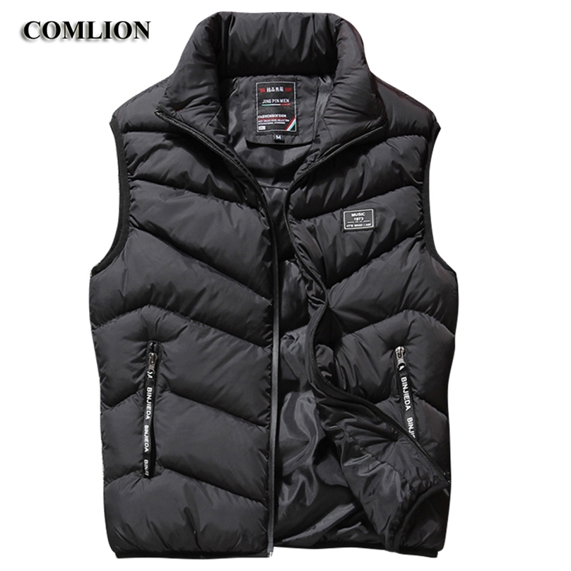Stylish Vest Jacket Men Sleeveless Jackets Autumn Winter Casual Coats Male Cotton-Padded Men's Vest Thicken Waistcoat 8XL 34 211111, Black
Stylish Vest Jacket Men Sleeveless Jackets Autumn Winter Casual Coats Male Cotton-Padded Men's Vest Thicken Waistcoat 8XL 34 211111, Black