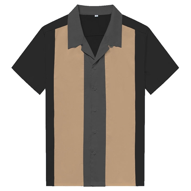 Charlie Harper Shirt Vertical Striped s for Men 50s Rockabilly Button-Down Cotton s Short Sleeve Vintage Dress 210721, Red-beige
Charlie Harper Shirt Vertical Striped s for Men 50s Rockabilly Button-Down Cotton s Short Sleeve Vintage Dress 210721, Red-beige