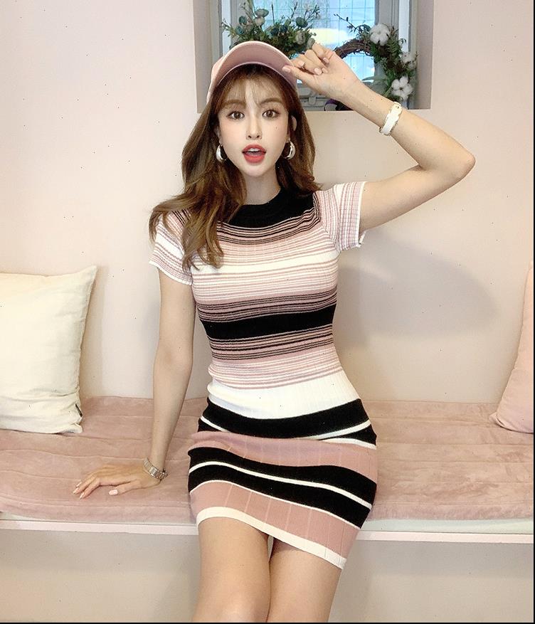 summer womens dress autumn womans sweater women above knee short sleeve stripe knit sheath mini female, Black;gray
summer womens dress autumn womans sweater women above knee short sleeve stripe knit sheath mini female, Black;gray