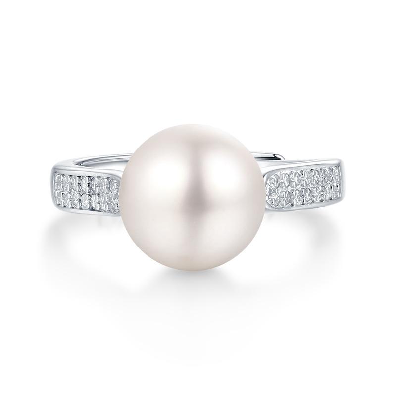 Cluster Rings 925 Sterling Silver Freshwater Pearl Ring Fashion Cute Adjustable Size Attend A Company Dinner Jewelry
Cluster Rings 925 Sterling Silver Freshwater Pearl Ring Fashion Cute Adjustable Size Attend A Company Dinner Jewelry