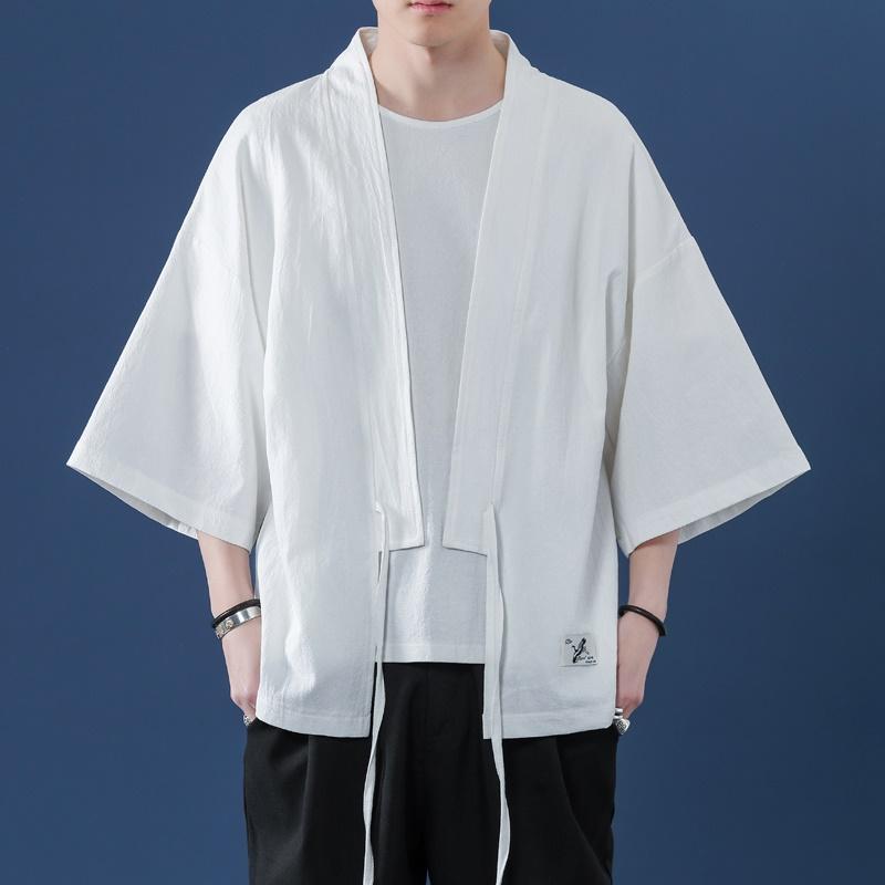 Ethnic Clothing Japanese Men Cardigan Kimono Traditional Samurai Streetwear Yukata Male Shirt Haori Mens 31063
Ethnic Clothing Japanese Men Cardigan Kimono Traditional Samurai Streetwear Yukata Male Shirt Haori Mens 31063