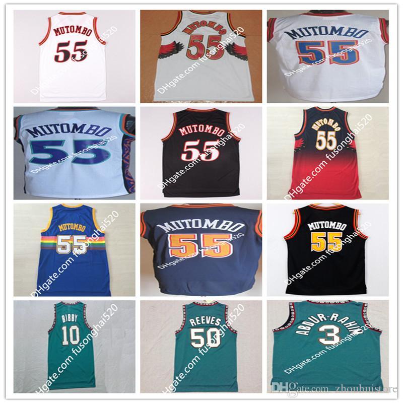 Fast Shipping #10 Mike Bibby #50 Bryant Reeves #3 Shareef Double 55 Dikembe Mutombo Stitched Mesh Vintage Basketball Jersey Best Quality
Fast Shipping #10 Mike Bibby #50 Bryant Reeves #3 Shareef Double 55 Dikembe Mutombo Stitched Mesh Vintage Basketball Jersey Best Quality