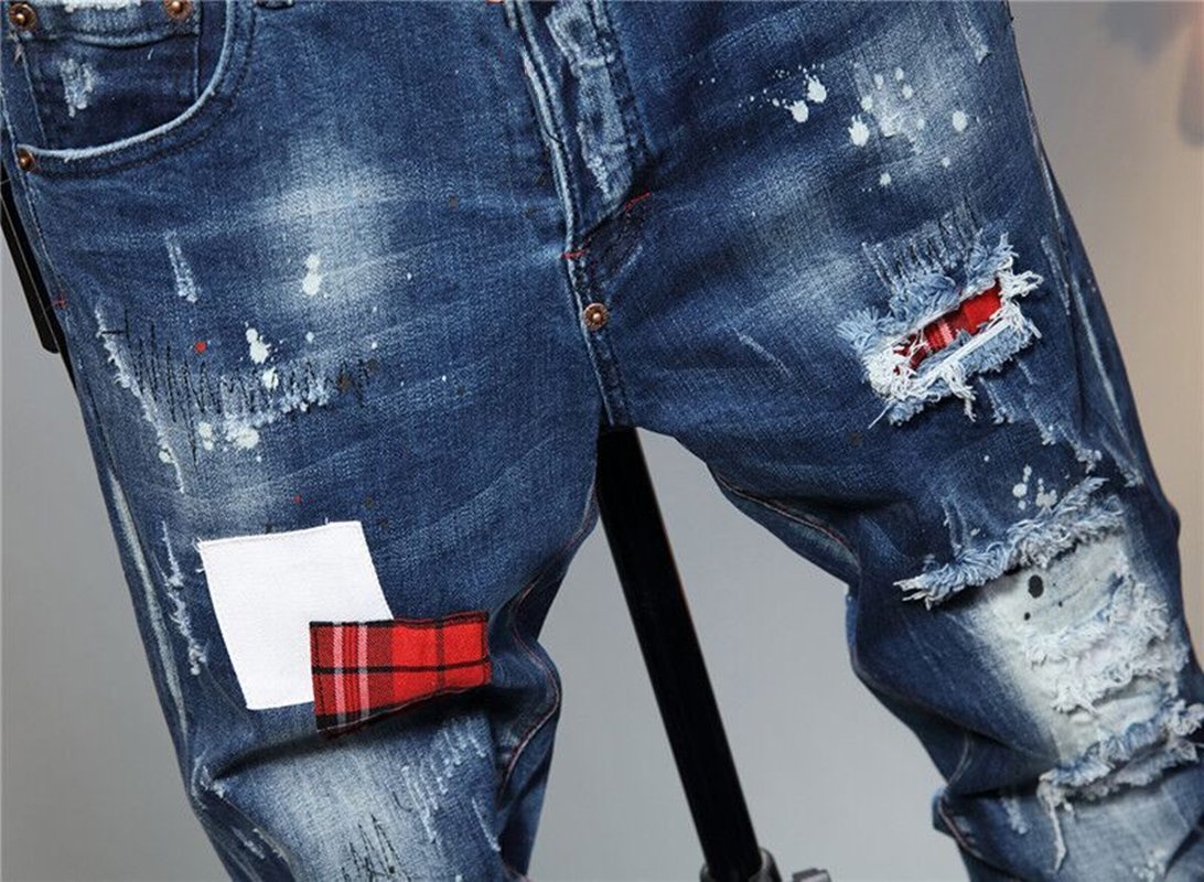 Men's Jeans 2021 European and American fashion casual jeans, high-grade washing, pure hand grinding, quality optimization LT2119, L05
Men's Jeans 2021 European and American fashion casual jeans, high-grade washing, pure hand grinding, quality optimization LT2119, L05