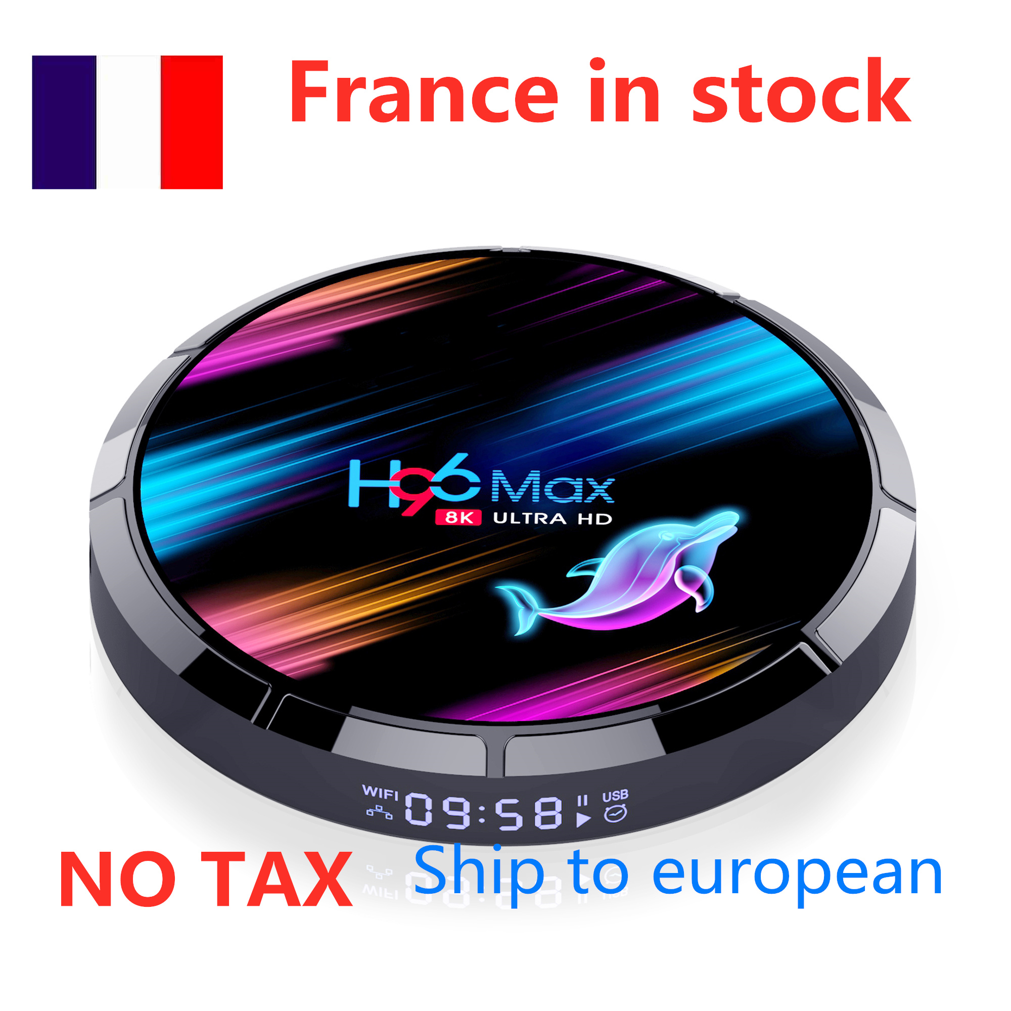 Ship from european H96 MAX X3 Android 9.0 TV BOX AMLOGIC S905X3 4GB 32GB Dual WiFi 1000m lan bt 8K
Ship from european H96 MAX X3 Android 9.0 TV BOX AMLOGIC S905X3 4GB 32GB Dual WiFi 1000m lan bt 8K