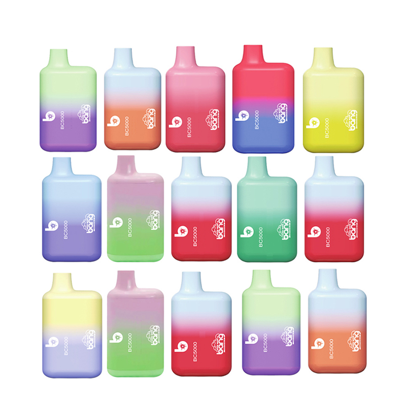 Bang BC5000 Disposable battery E cigarettes 5000 Puffs Vape Pen 650mAh Rechargeable Vapor Kit 11ml Prefilled Cartridge Pods Vaporizer
Bang BC5000 Disposable battery E cigarettes 5000 Puffs Vape Pen 650mAh Rechargeable Vapor Kit 11ml Prefilled Cartridge Pods Vaporizer