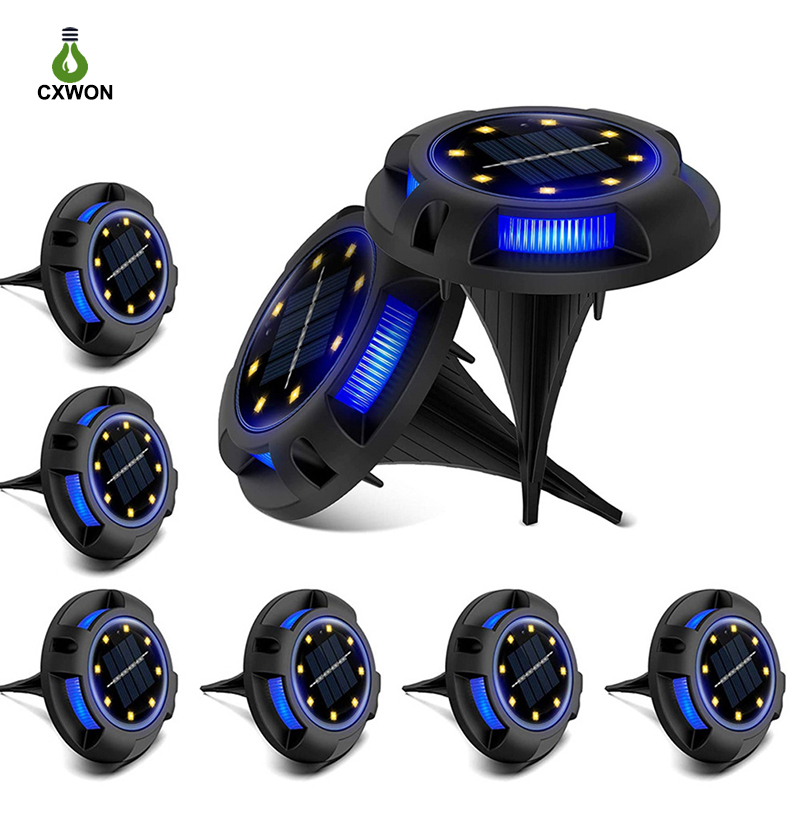 Solar Underground Lights Outdoor Waterproof 12LEDs Deck Lighting Lamp with Blue Light for Patio Pathway Lawn Yard Driveway Walkway
Solar Underground Lights Outdoor Waterproof 12LEDs Deck Lighting Lamp with Blue Light for Patio Pathway Lawn Yard Driveway Walkway