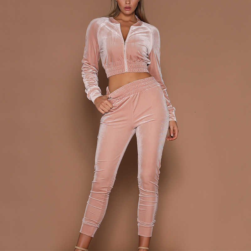 Women Tracksuit Zipper Two Piece Set Hoodies Sweatshirt Pants Casual Loose Velvet Sports Jogging Suit 210709, Black
Women Tracksuit Zipper Two Piece Set Hoodies Sweatshirt Pants Casual Loose Velvet Sports Jogging Suit 210709, Black