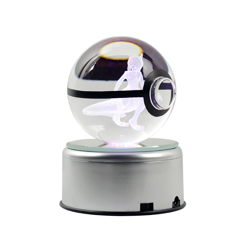 Popuar Game Ba Crysta Ba Engraving 3D Monster Figurines with ed ight Base Christmas Gifts Goba Home Decoration
Popuar Game Ba Crysta Ba Engraving 3D Monster Figurines with ed ight Base Christmas Gifts Goba Home Decoration