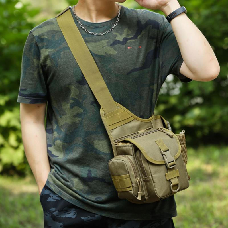 Stuff Sacks Outdoor Light Tactical Shoulder Bags Waterproof Nylon Chest Hunting Hiking Camping Fishing Messenger 8225, Black
Stuff Sacks Outdoor Light Tactical Shoulder Bags Waterproof Nylon Chest Hunting Hiking Camping Fishing Messenger 8225, Black