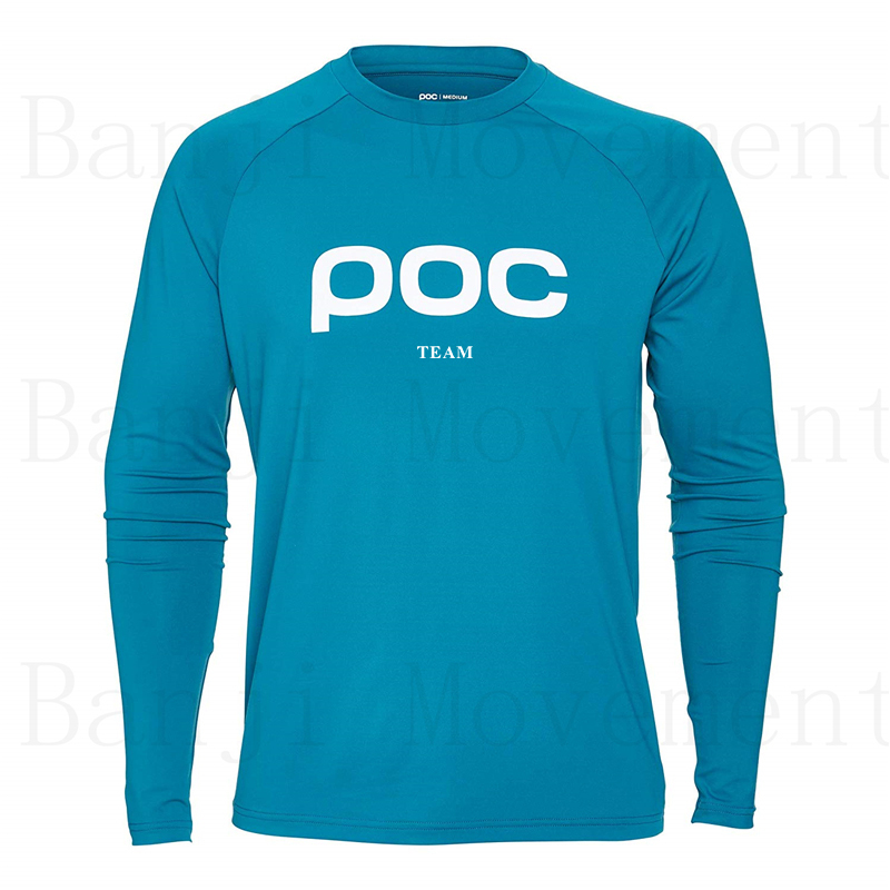 TEAM POC Maillot Ciclismo Tops Roupa Ciclismo Autumn Jerseys Motocicleta Moto Gp Xc Mountain Bike Motocross Dh Mtb Bmx T Shirt X0503, A15