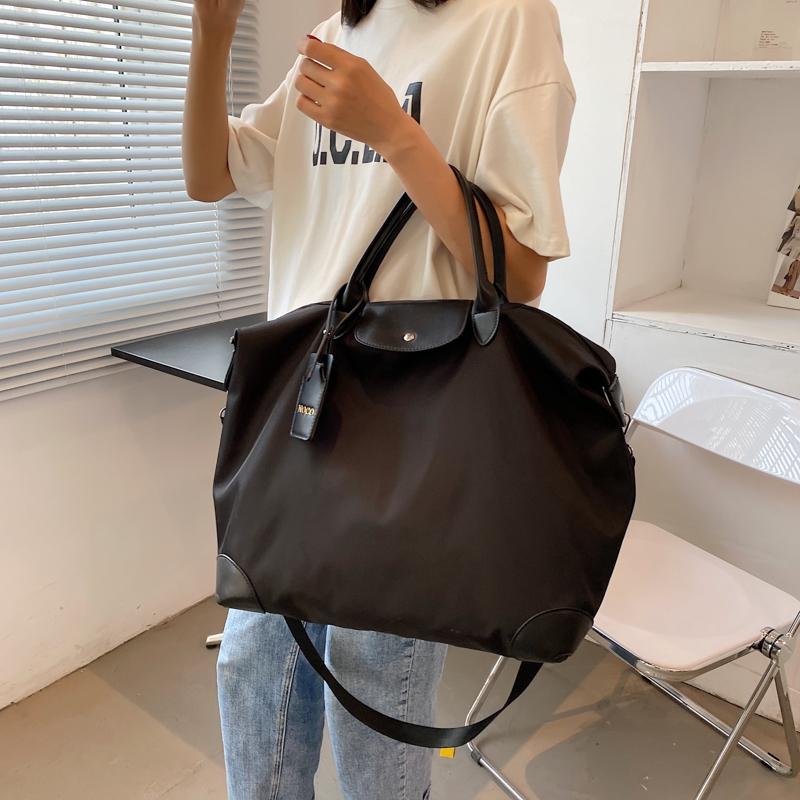 Evening Bags Big Package Shopping Lady Handbag Anti-tear Waterproof Nylon Large Totes For Women Fashion Simple Leisure Woman Shoulder Bag, Black
Evening Bags Big Package Shopping Lady Handbag Anti-tear Waterproof Nylon Large Totes For Women Fashion Simple Leisure Woman Shoulder Bag, Black