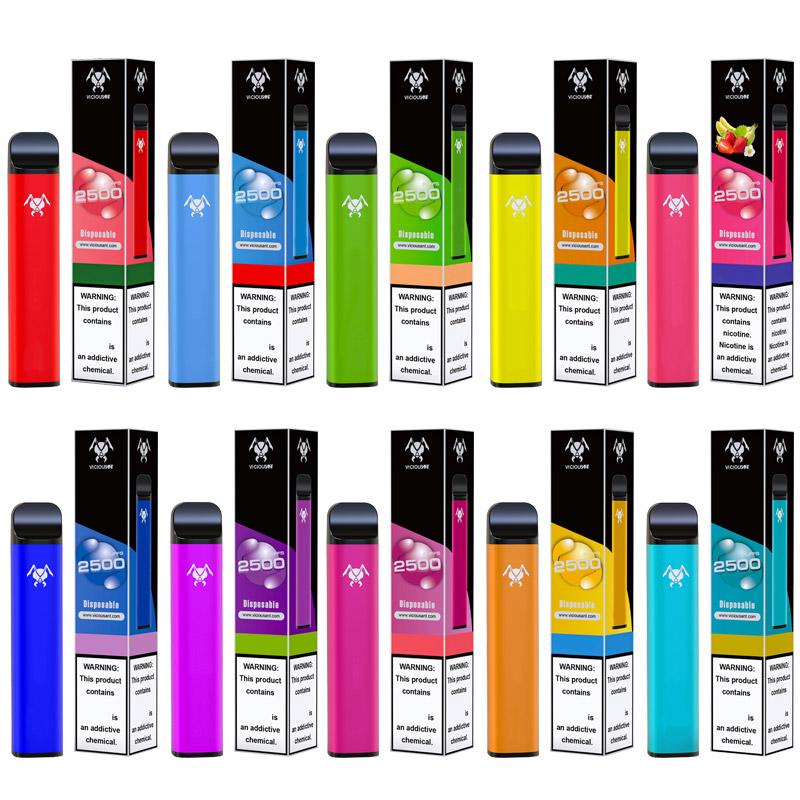 Viciousant cigarette Disposable E-cigarettes Device Kit 2500 Puffs 1100mAh Battery Prefilled 7.5ml Pod Stick Vape Pen Authentic Vs Bar Plus Max
Viciousant cigarette Disposable E-cigarettes Device Kit 2500 Puffs 1100mAh Battery Prefilled 7.5ml Pod Stick Vape Pen Authentic Vs Bar Plus Max